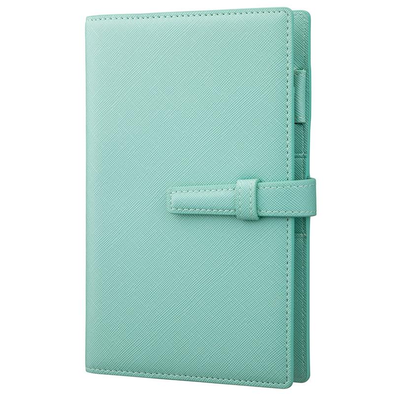 【GRAMAS】システム手帳 バイブルサイズ 6穴 手帳 方眼ノート メモ帳 サフィアーノPUレザー GRAMAS Cultivate '21 System Organizer ビジネス手帳 カード収納|gramas|10