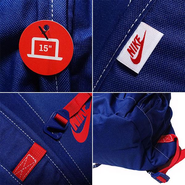 NIKE リュック ネイビー 赤 スウェードレザーvintage NIKE リュック ネイビー 赤 スウェードレザーvintage ナイキ