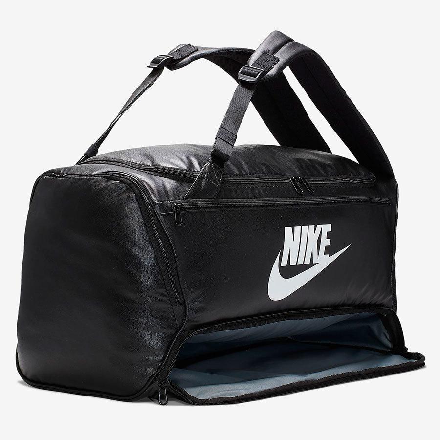 新品 NIKE DUFFEL BAG BACK PACK ナイキ コンバーチブル ダッフルバッグ バックパック バッグ ブラック リュック デイパック スウッシュ 60L 正規品