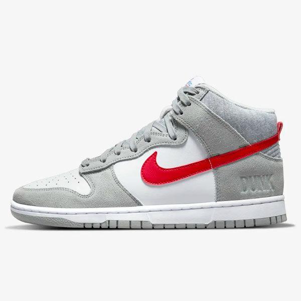 ダンクハイ　レトロ　グレー ユーズド加工