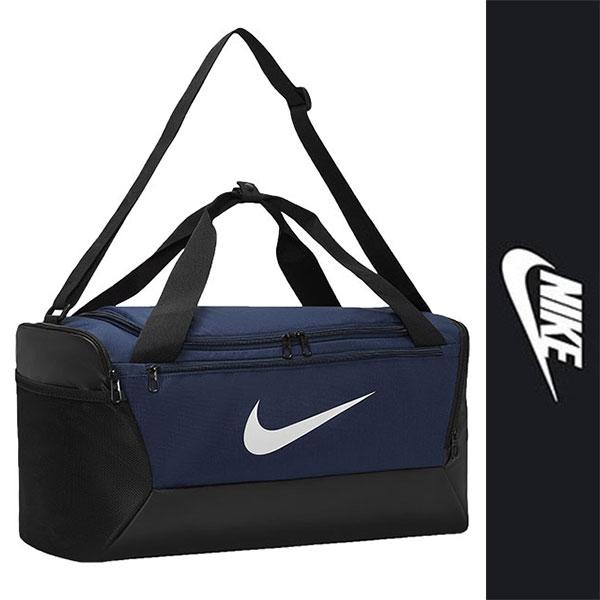 新品 NIKE DUFFEL BAG ナイキ ダッフルバッグ ボストンバッグ ネイビー ブラック スウッシュ ショルダー バッグ メンズ