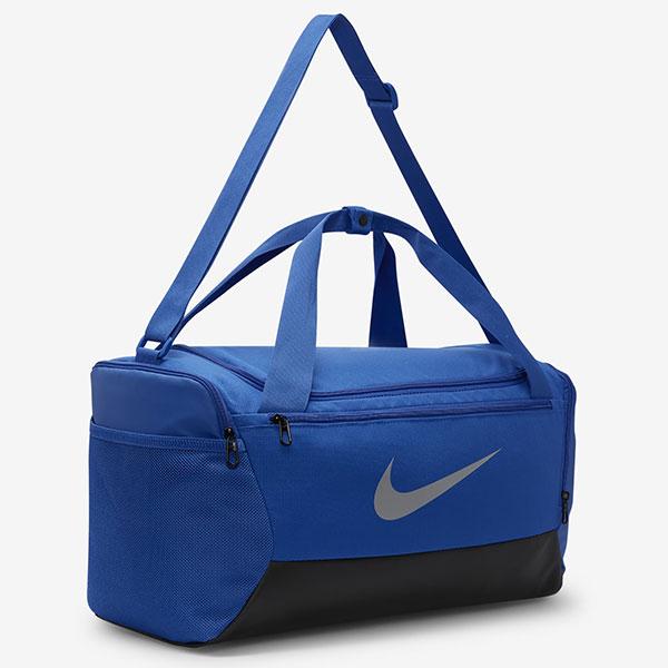 新品 NIKE DUFFEL BAG ナイキ ダッフルバッグ ボストンバッグ ブルー ブラック スウッシュ ショルダー バッグ メンズ