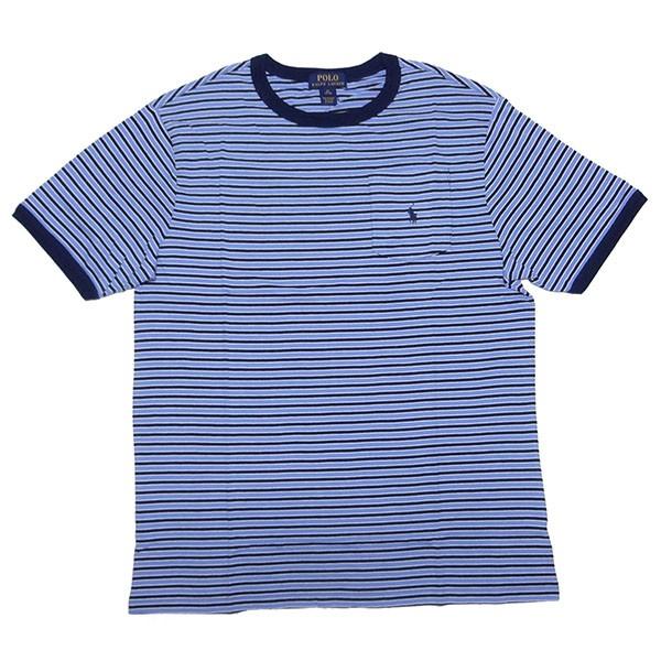 新品 POLO RALPH LAUREN BOYS S/S T=SHIRT ポロ ラルフローレン ボーイズ ボーダー 半袖 Ｔシャツ イエロー ブルー レッド 胸ポケット 正規品｜gramercy｜02