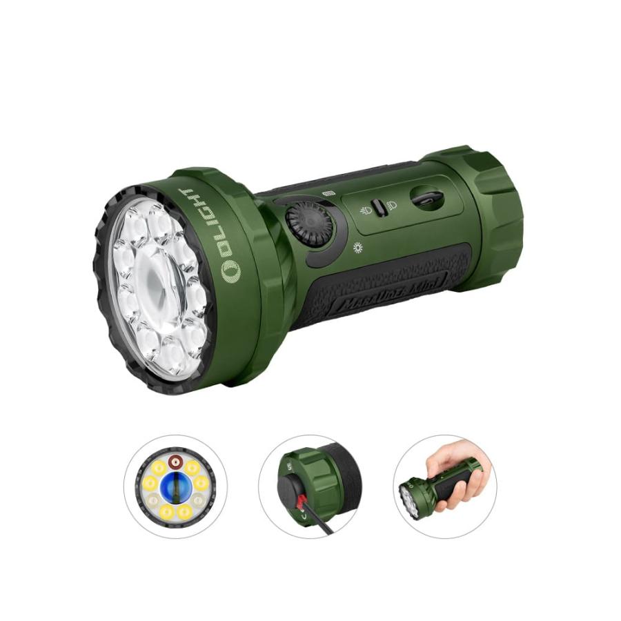 OLIGHT オーライト Marauder Mini グリーン 超高輝度 LED 懐中電灯