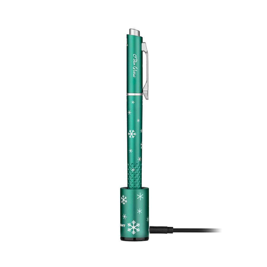 Olight Open Glow LED機能付多機能ペン スノーフレークグリーン OLIGHT OLIGHT(オーライト) O'Pen Glow LEDライト付きペン 多機能ペン