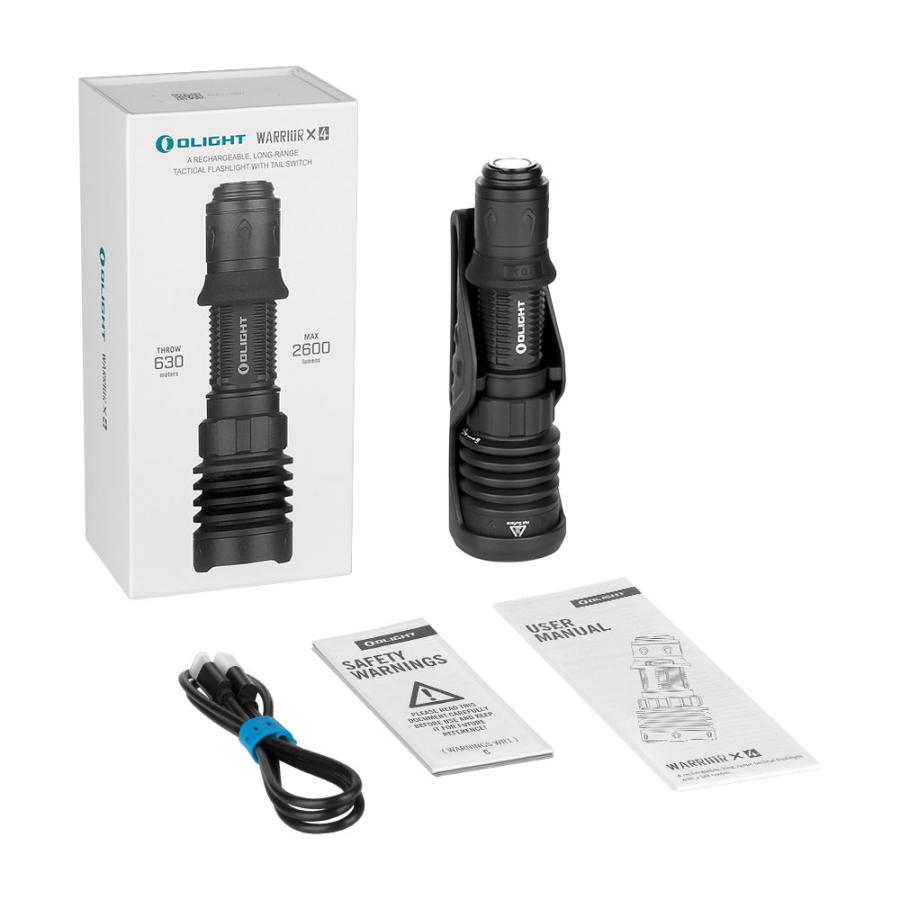 OLIGHT OLIGHT(オーライト) Warrior X 4 タクティカルライト 懐中電灯