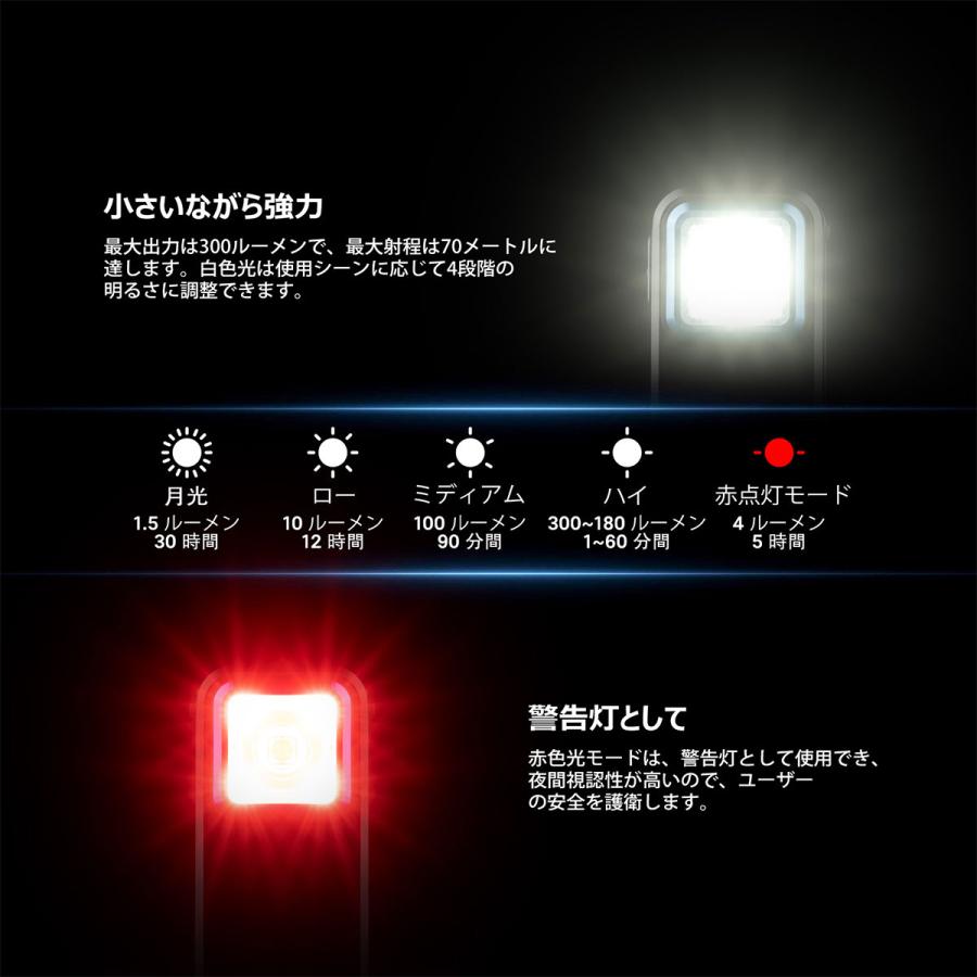 OLIGHT OLIGHT(オーライト) Oclip LEDランニングライト 小型