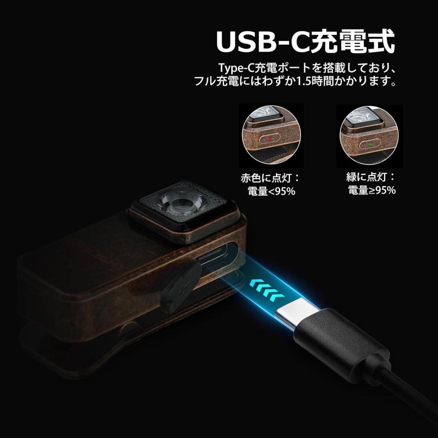 OLIGHT OLIGHT(オーライト) Oclip 赤銅 LEDランニングライト 小型