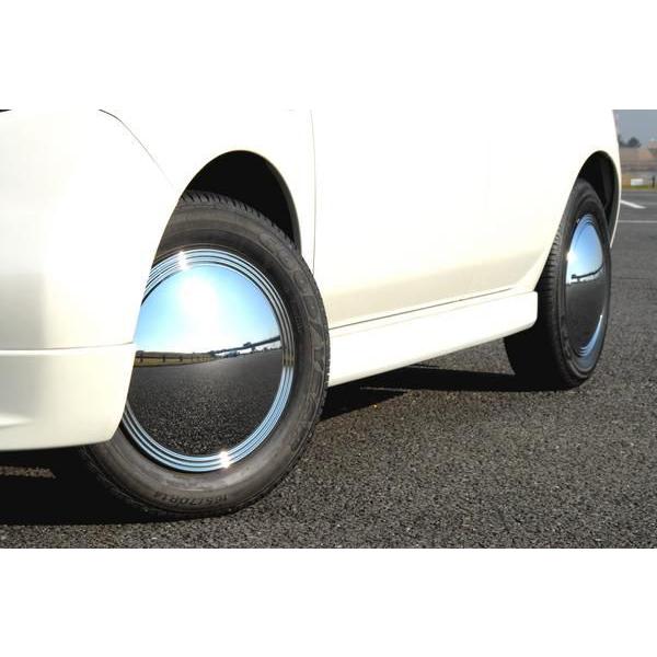 スーパーキャルホイールカバー １３インチ おしゃれなメッキホイールカバー４枚セット 全商品オープニング価格