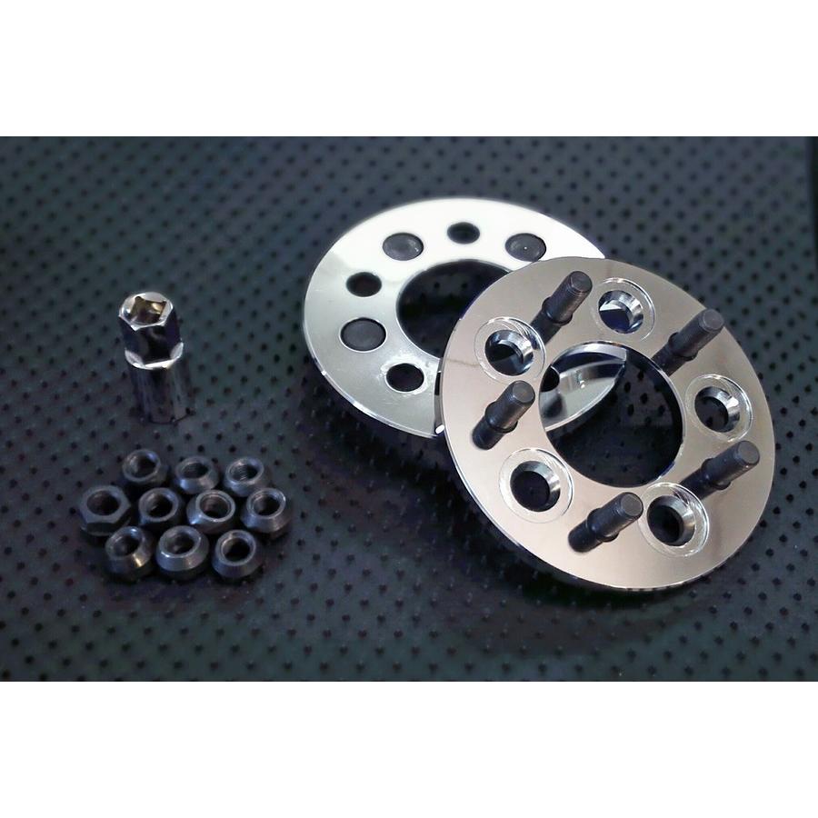 高精度 ワイドトレッド スペーサー 板厚12.5mm PCD100 PCD114.3 高強度