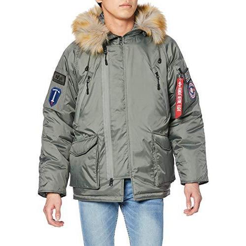 [アルファインダストリーズ] アウター DEEP FREEZE N-3B TA0323 ALPHA GREEN XL