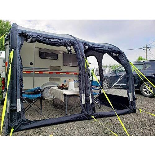 【最終】 2.8m インフレータブル オーニングテント キャンピングカー Cレール サイドテント ポーチ Cレイル 【TMF1673930234】(59065円)