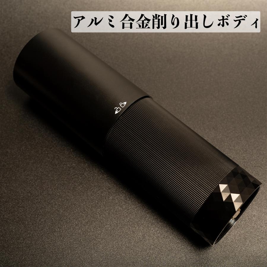 GRAND FIELD EMコーヒーミル 電動・手動2通り使える チタン