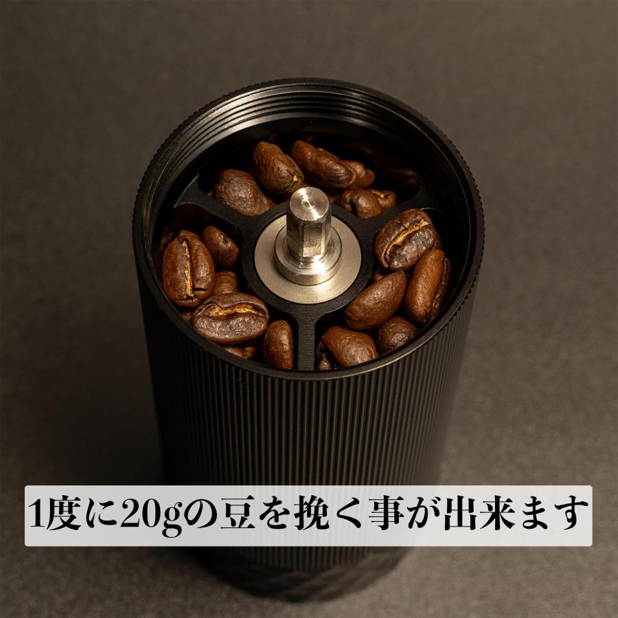 GRAND FIELD EMコーヒーミル 電動・手動2通り使える チタン