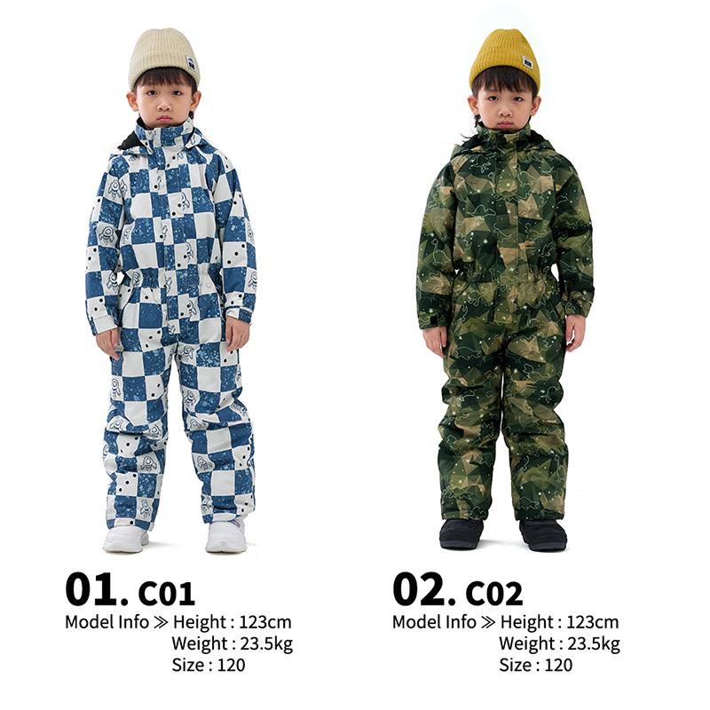 ACTLEIS（アクレイス） スキーウェア スノーウェア キッズ つなぎ