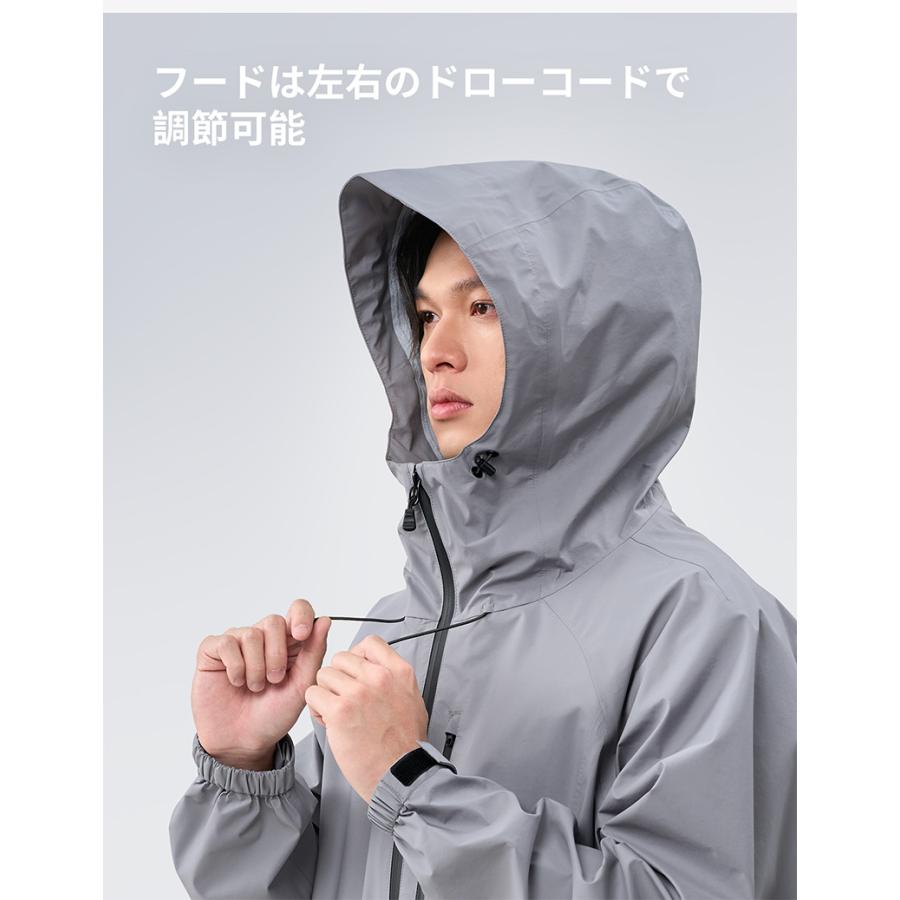 ACTLEIS（アクレイス） マウンテンパーカー メンズ 防水 レインウェア