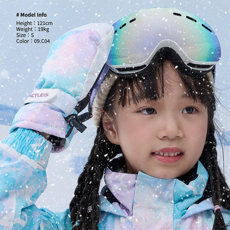 ACTLEIS（アクレイス） スキーグローブ スノーグローブ キッズ