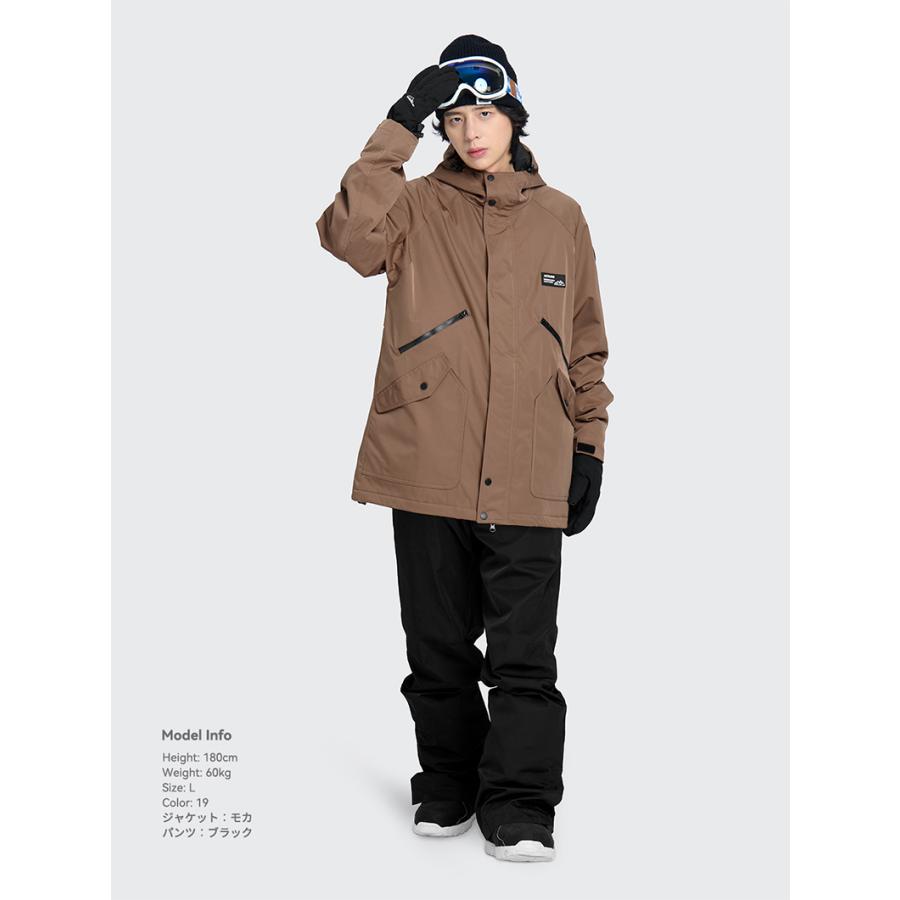 ACTLEIS スキーウェア スノーボードウェア メンズ 上下セット