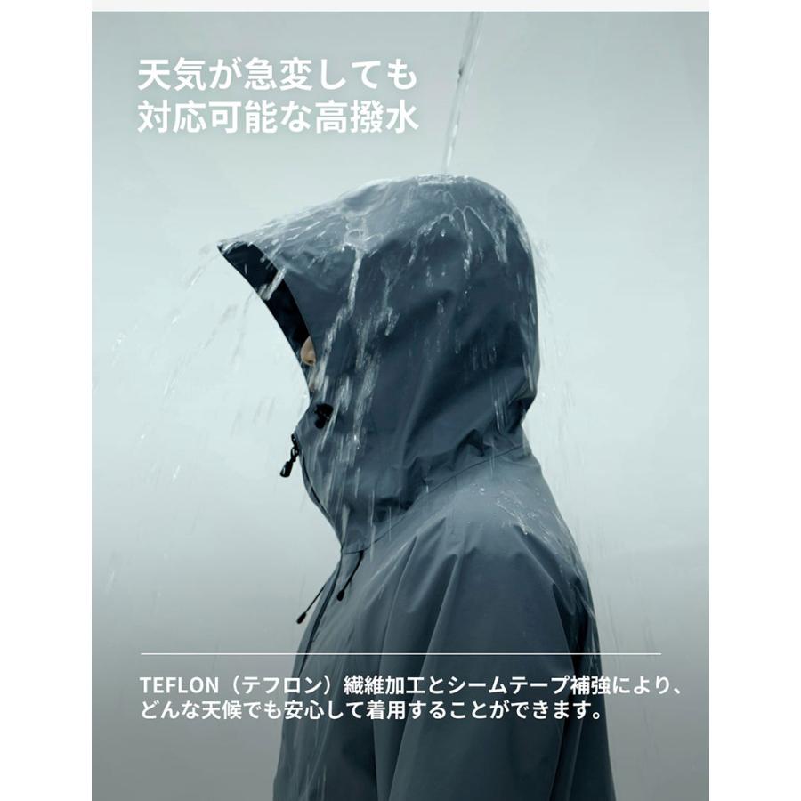 ACTLEIS（アクレイス） レインウェア メンズ 上下 セット 防水
