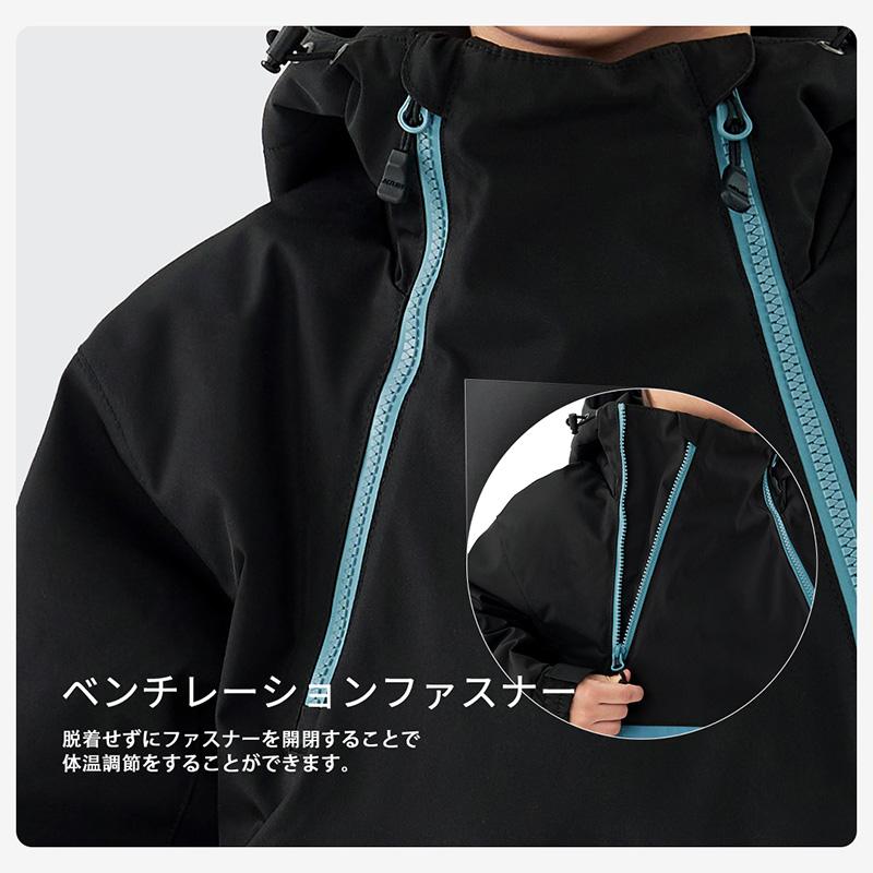 スキーウェア スノーウェア キッズ ジュニア 上下セット スノーボードウェア 男の子女の子 子供 子ども こども 120 130 140 150 160 スキー スノー ウェア 上下_20