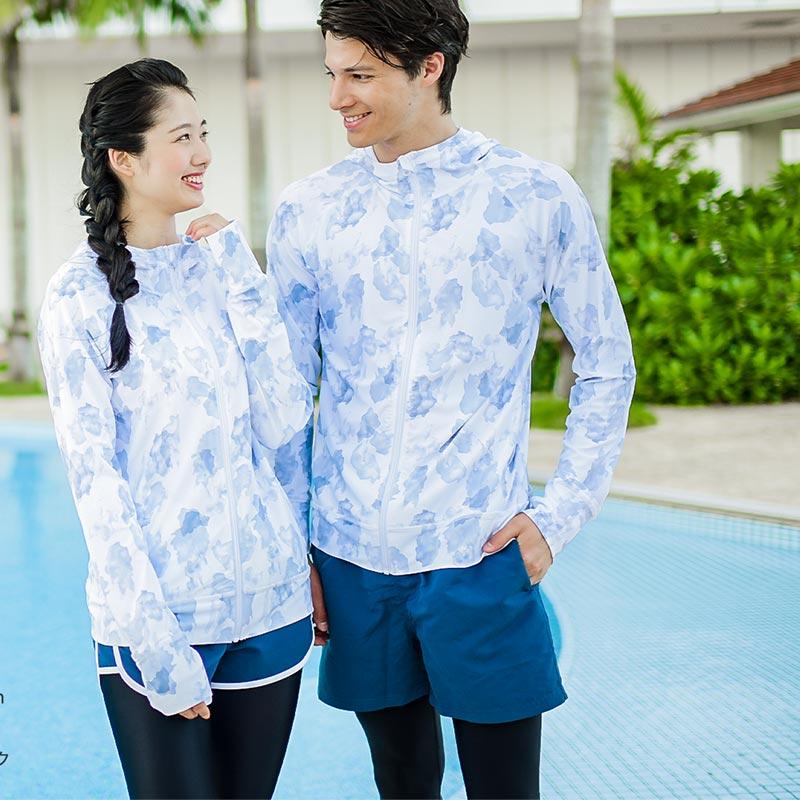 LEISURE SPORT ラッシュガード メンズ レギンス 水着 大きいサイズ uv