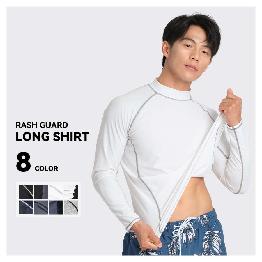 ラッシュガード メンズ 長袖 シャツ tシャツ 水着 大きいサイズ uvカット uv upf50+ 紫外線対策 日焼け予防 体型カバー プール 海 海水浴 サウナ サーフィン :al20007:Actleis 通販 海やプールに 水着用パーカー Lサイズ 日焼け止め UVカット