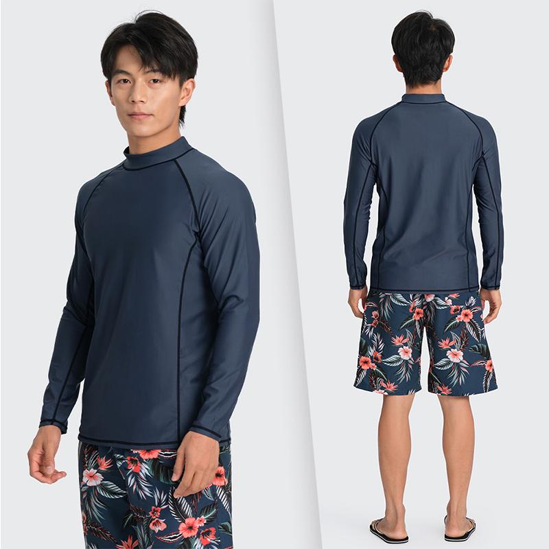 LEISURE SPORT ラッシュガード メンズ 長袖 シャツ tシャツ 水着