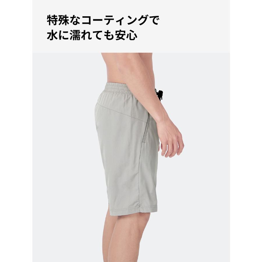ACTLEIS メンズ ハーフパンツ グレー XXL ACTLEIS（アクレイス） 水着 メンズ サーフパンツ 海パン サーフ