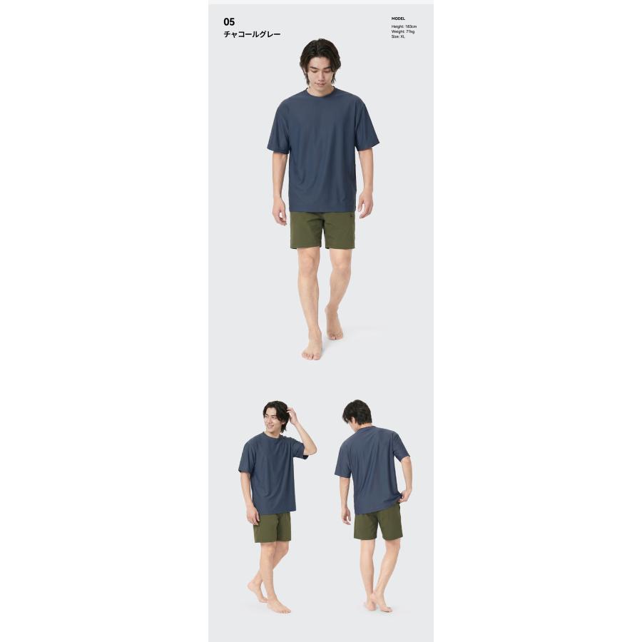 ACTLEIS（アクレイス） ラッシュガード メンズ 半袖 シャツ tシャツ