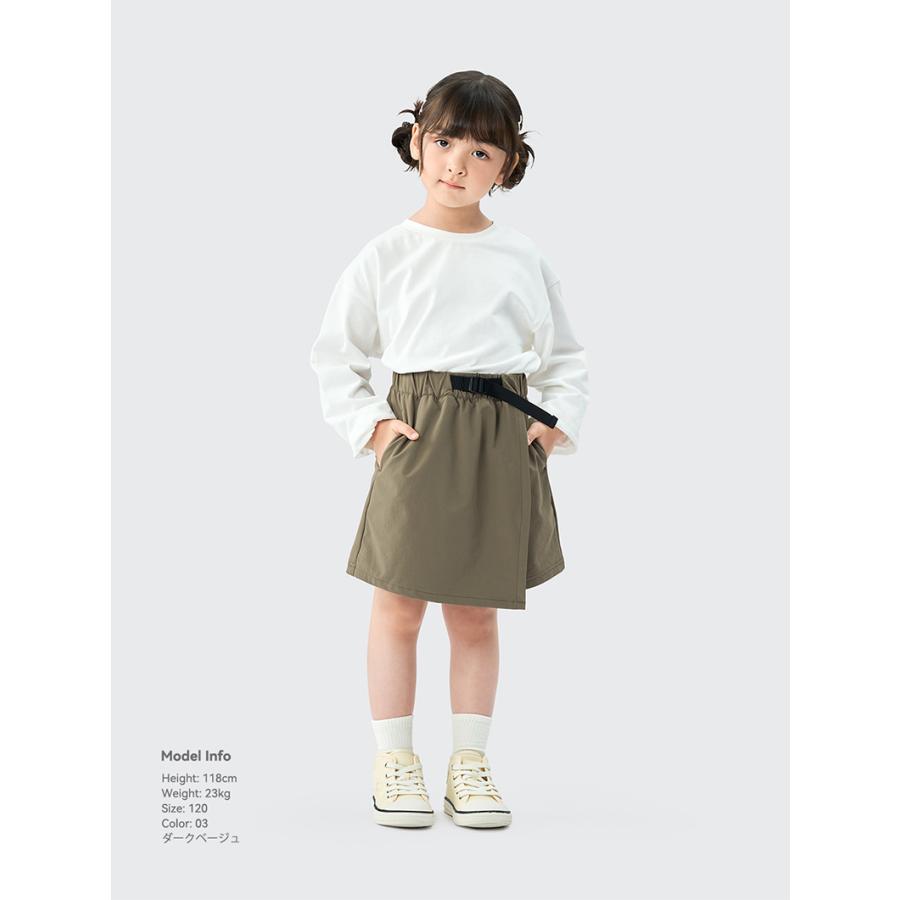 ACTLEIS（アクレイス） キュロットスカート キッズ ナイロン スカート