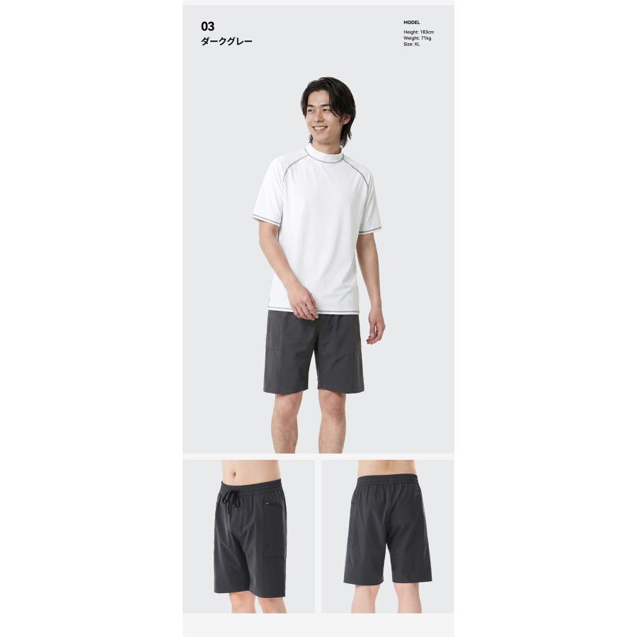 ACTLEIS（アクレイス） 水着 メンズ サーフパンツ 海パン サーフ