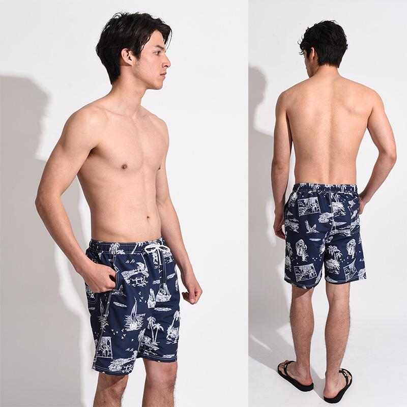 LEISURE SPORT 水着 メンズ サーフパンツ 海パン サーフショーツ