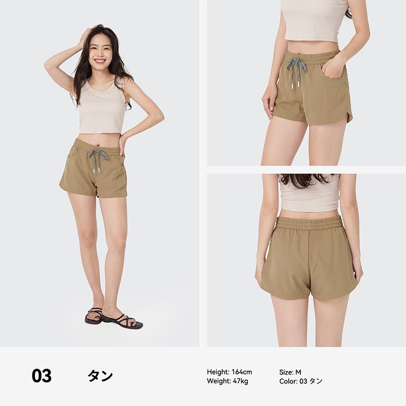 ACTLEIS（アクレイス） 水着 ショートパンツ レディース サーフパンツ