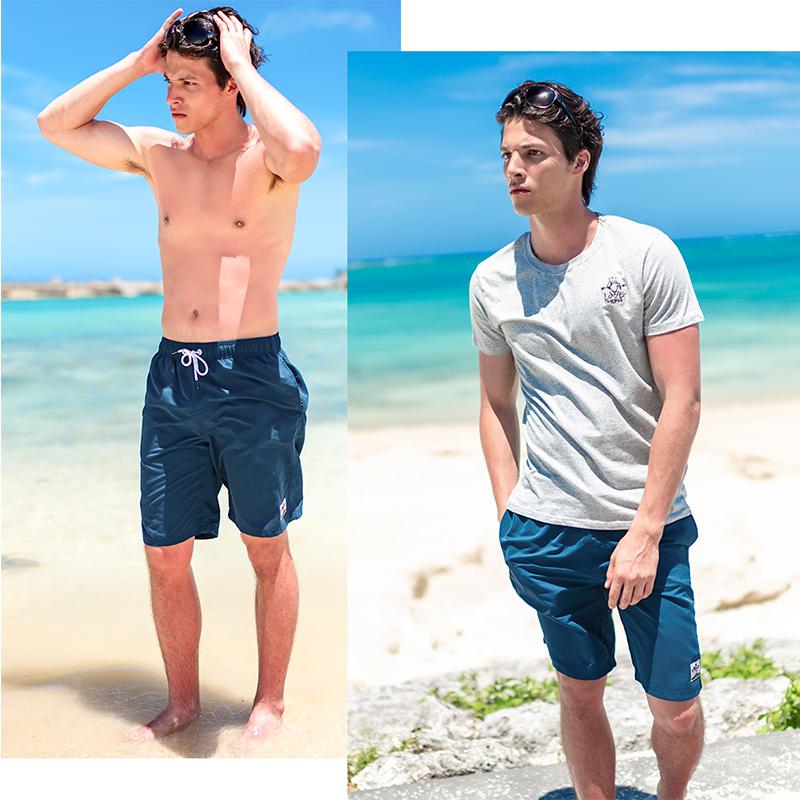 水着 メンズ サーフパンツ 海パン サーフショーツ ボードショーツ ハーフパンツ インナー インナー付 ラッシュガード 大きいサイズ ミドル ロング 膝丈 ひざ丈 Ls And East 通販 Yahoo ショッピング
