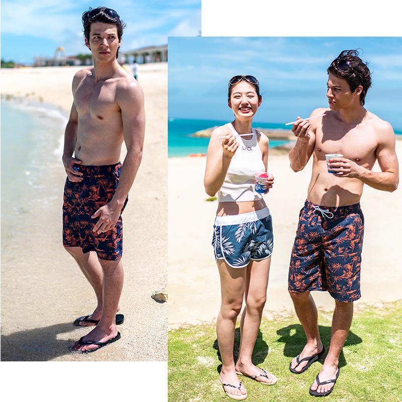 LEISURE SPORT 水着 メンズ サーフパンツ 海パン サーフショーツ