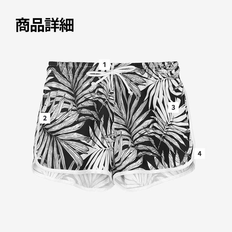 ACTLEIS（アクレイス） 水着 パンツ ショートパンツ レディース サーフ