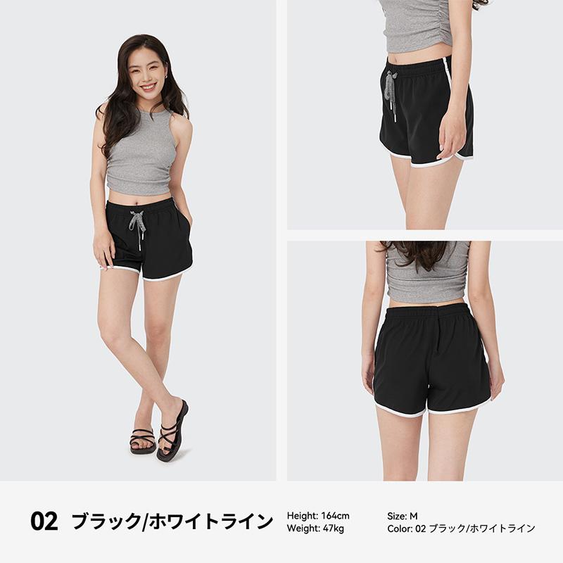 ACTLEIS（アクレイス） 水着 ショートパンツ レディース サーフパンツ