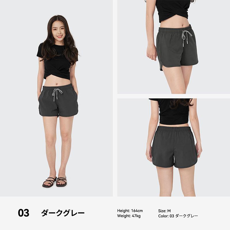 ACTLEIS（アクレイス） 水着 ショートパンツ レディース サーフパンツ