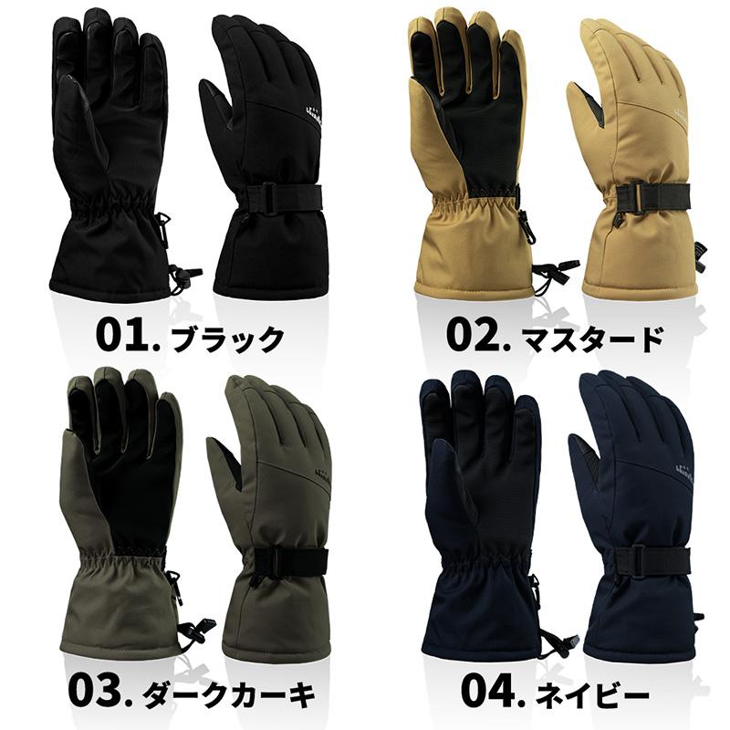 LEISURE SPORT スキー スノーボード グローブ メンズ スキーグローブ