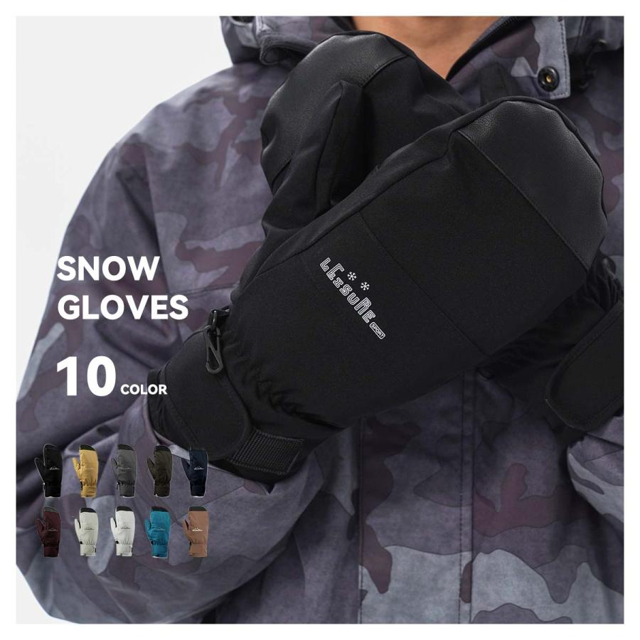 LEISURE SPORT スノーボード スキー グローブ メンズ スキー LEISURE SPORT スノーボード スキー グローブ メンズ スキー