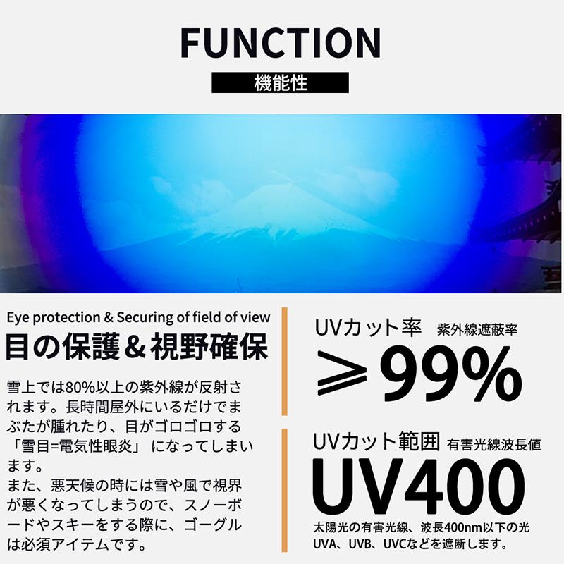 スキー スノーボード ゴーグル メンズ レディース ユニセックス 男女兼用 スキーゴーグル スノーボードゴーグル スノボゴーグル スノボ スノボー スノー｜grandan｜23