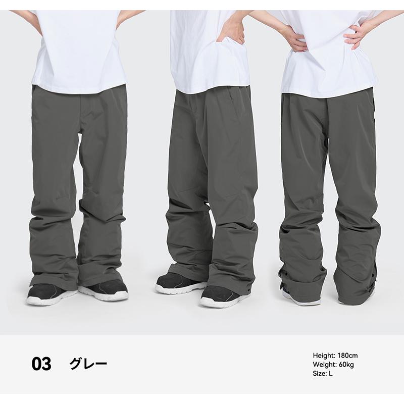ONEILLグレー スノーボードパンツ スキーウェア LEISURE SPORT スキーウェア スノーボードウェア パンツ メンズ 下