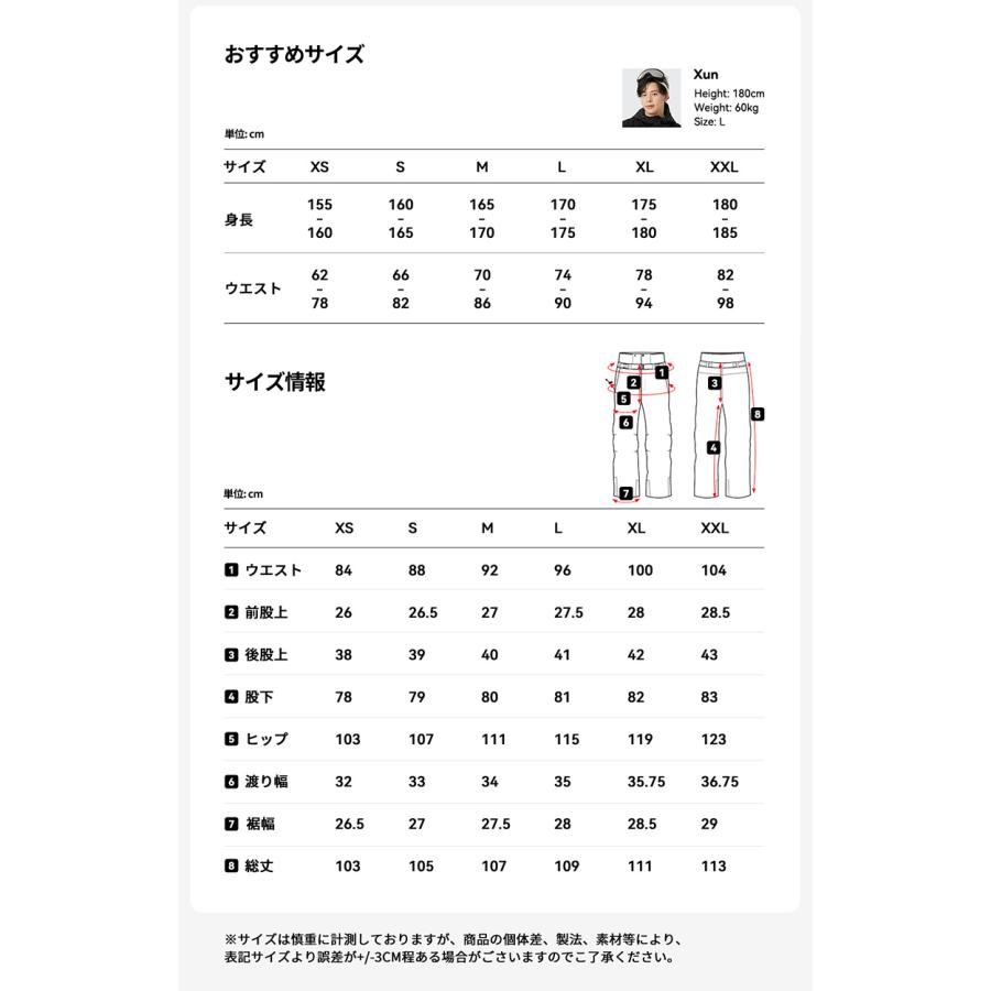 LEISURE SPORT スキーウェア スノーボードウェア パンツ メンズ 下
