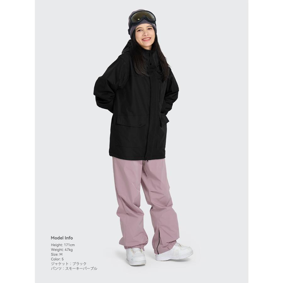 eriiika k. ★半日使用★スノーボードウェアセット（女性用）、 スノーボードウェアセット（女性用） eriiika k. ☆半日使用