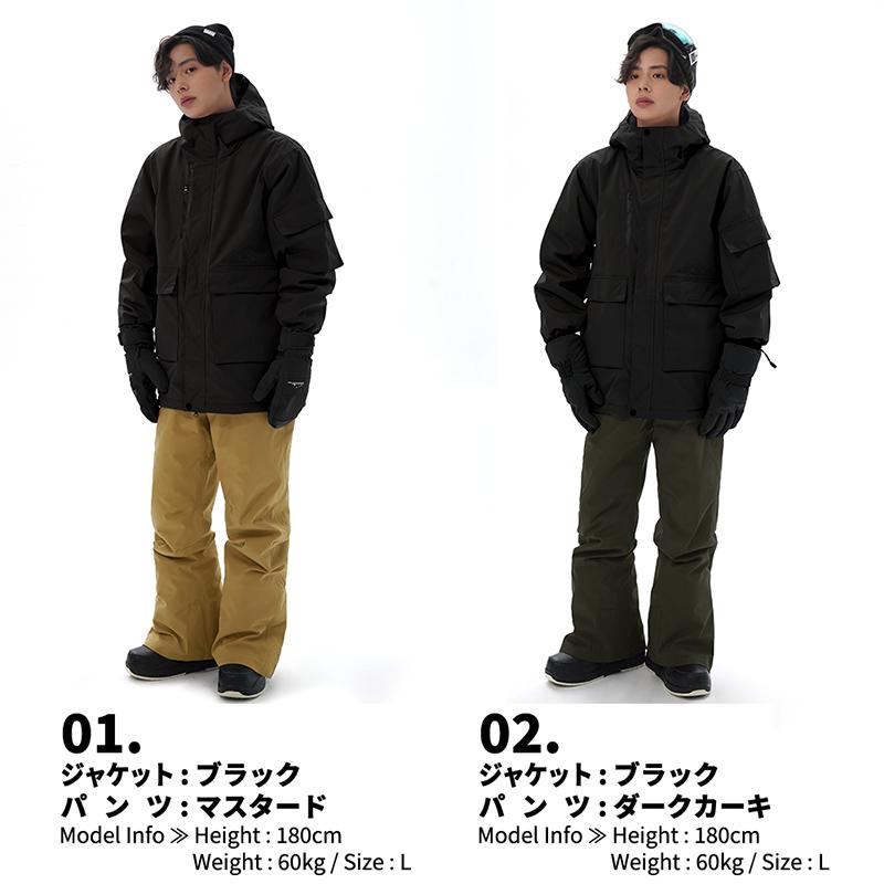 LEISURE SPORT スノーボードウェア スキーウェア メンズ 上下 LEISURE SPORT スノーボードウェア スキーウェア メンズ 上下