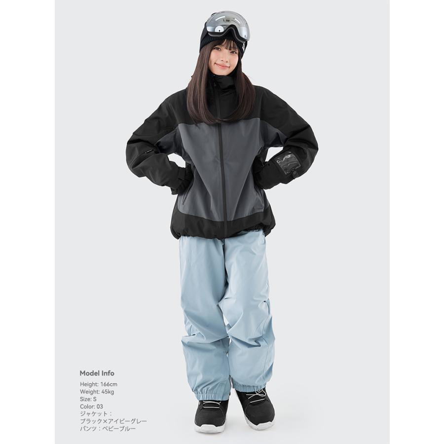 LEISURE SPORT スノーボードウェア スキーウェア レディース