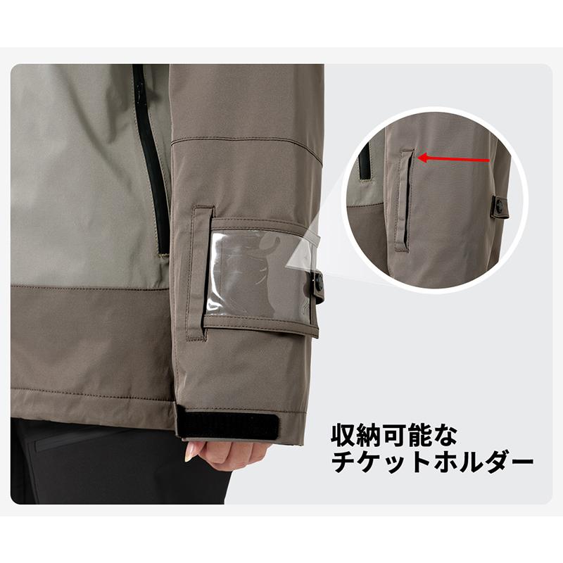 ACTLEIS スノーボードウェア スキーウェア メンズ 上下セット