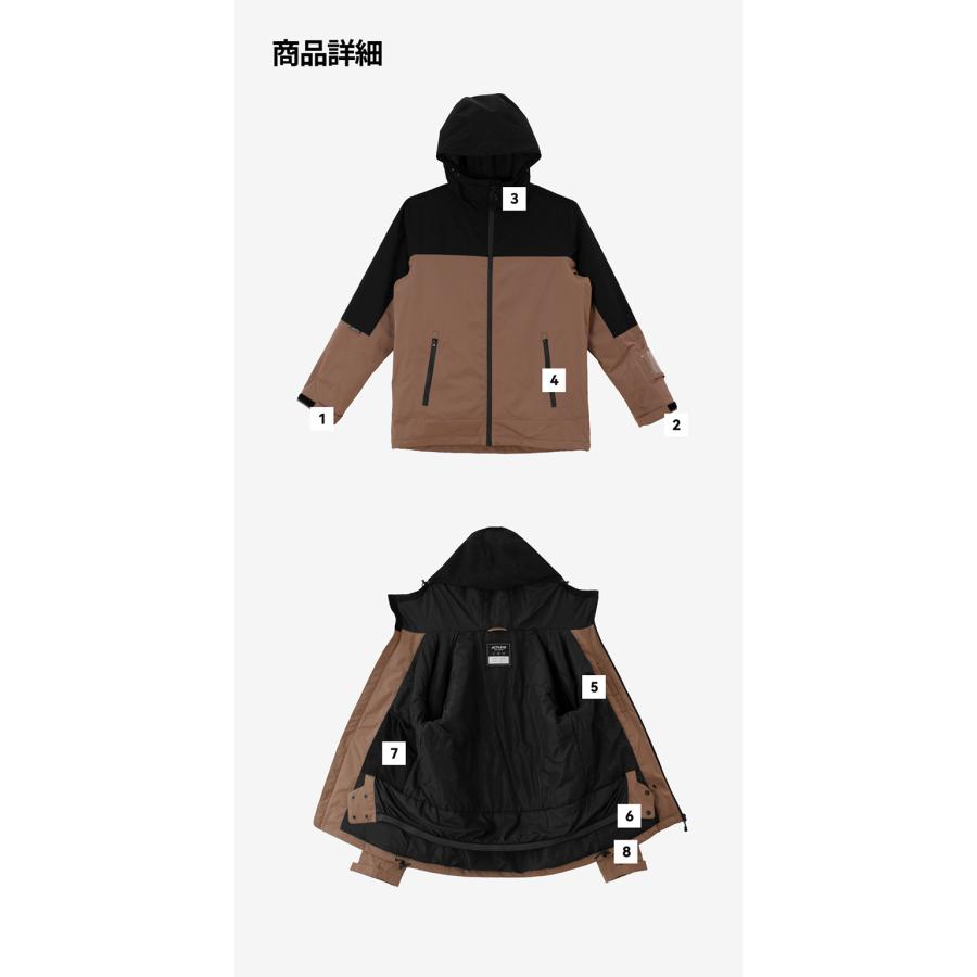 スノボウェア ジャケット S Actleis ACTLEIS（アクレイス） スキーウェア スノーボードウェア ジャケット