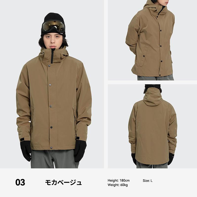スキー、スノーボード用ジャケット LEISURE SPORT スキーウェア スノーボードウェア ジャケット