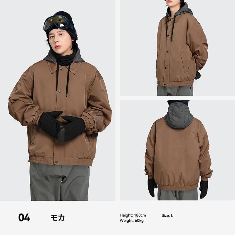 アクレイス スキーウェア Mサイズ ACTLEIS スノーボードウェア スキーウェア ジャケット メンズ 上